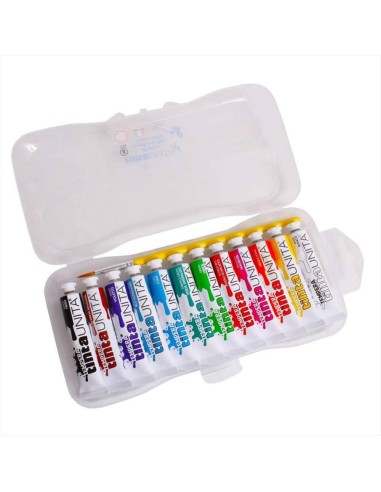 COLORI A TEMPERA TINTA UNITA 12 ML SCATOLA 12 COLORI  | Scintu Bazar