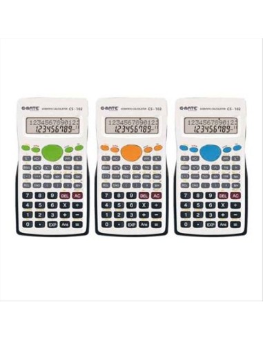 CALCOLATRICE SCIENTIFICA BIG DISPLAY ART CS-102 E-MATE  | Scintu Bazar