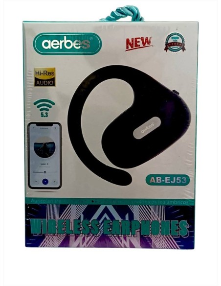 Auricolari Wireless Aerbes AB-EJj53  | Scintu Bazar