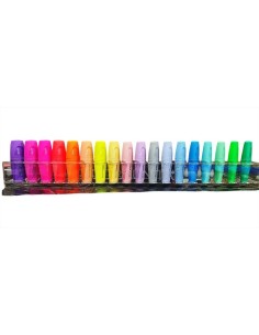 SET 18 MINI EVIDENZIATORI TINTA UNITA ART. 61703  | Scintu Bazar 2