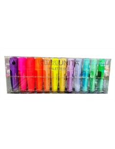 SET 12 EVIDENZIATORI PALETTE TINTA UNITA ART 60833  | Scintu Bazar