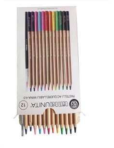 PASTELLI TINTA UNITA ACQUARELLABILI 12 COLORI C-PENNELLO ART 49730 POO 2
