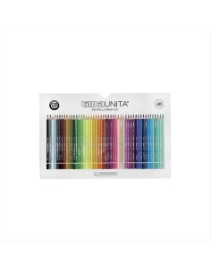 PASTELLI LEGNO  MINA 4MM TINTA UNITA SCATOLA 48 COLORI  ART 60545 POOL