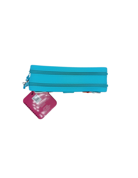 Astuccio Borsellino a bauletto  in Silicone TintaUnita Clik con 5 pins