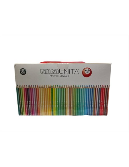 Tinta Unita Skyline Pastelli Mina 4.0 Valigetta 108 Colori  | Scintu B Tinta Unita Skyline Pastelli Mina 4.0 Valigetta 108 Colori  | Scintu B