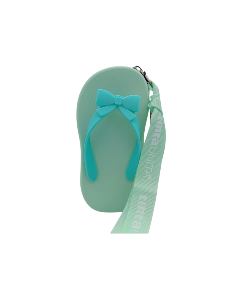 Portatutto in silicone a forma di infradito TintaUnita Vintage ART 621