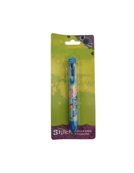 Penna 6 colori Stitch  | Scintu Bazar