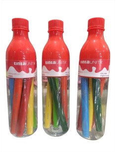 PENNARELLI JUMBO IN BOTTIGLIA 6 COLORI ART 43517 TINTA UNITA  | Scintu 2