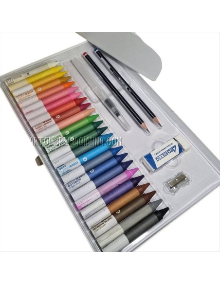 SET DISEGNO VALIGETTA TINTAUNITA ART 78 PEZZI ART 60889  | Scintu Baza