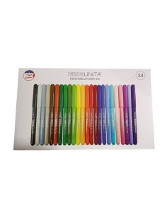 Pennarelli Tinta Unita Punta 2.8 24 colori  | Scintu Bazar