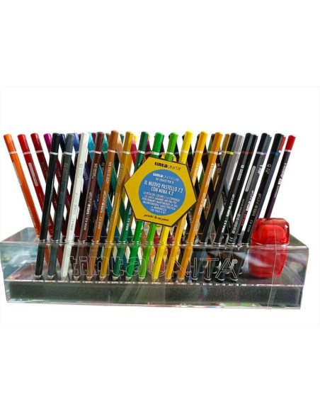 SET PASTELLI MULTICOLOR 51 PEZZI PASTELLI MINA 4.2 ART. 61468 TINTA UN