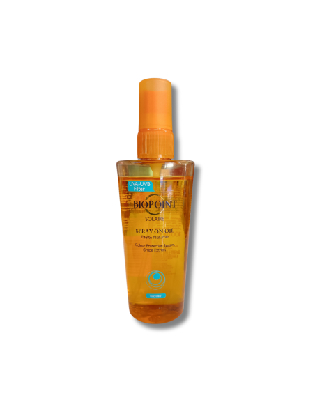 Biopoint Solaire Spray On Oil Effetto Naturale 100ml  | Scintu Bazar