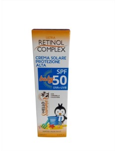 Crema Solare Protezione Alta Bambini SPF 50 Retinol Complex 200ml  | S