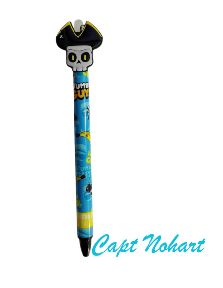 Penna cancellabile  con Topper Stumble Guys assortita inchiostro blu o