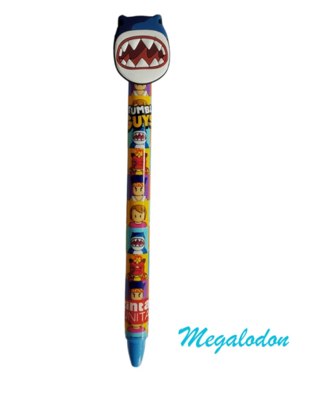Penna cancellabile  con Topper Stumble Guys assortita inchiostro blu o