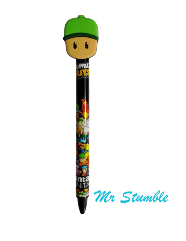 Penna cancellabile  con Topper Stumble Guys assortita inchiostro blu o