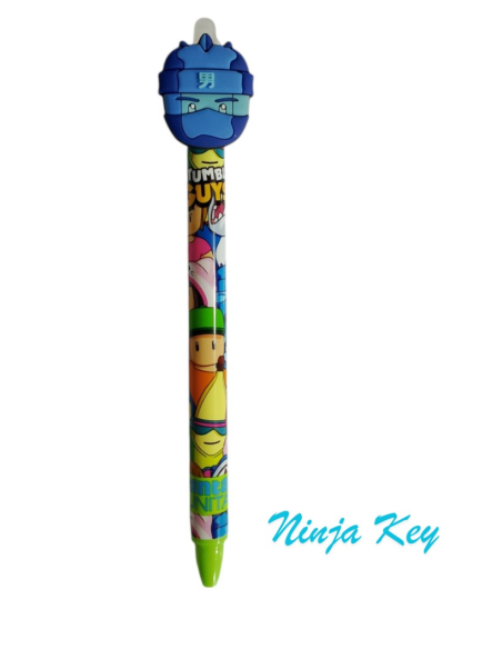 Penna cancellabile  con Topper Stumble Guys assortita inchiostro blu o