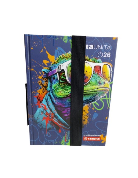 Diario 12 mesi Tinta Unita Stabilo assortito  | Scintu Bazar