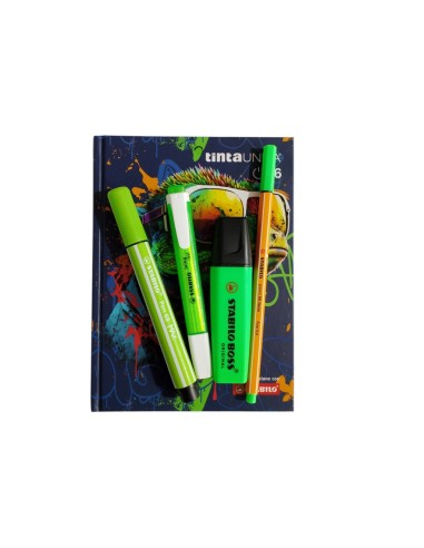 Diario 12 mesi Tinta Unita Stabilo assortito  | Scintu Bazar