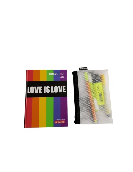 Diario 12 mesi Tinta Unita Stabilo assortito  | Scintu Bazar