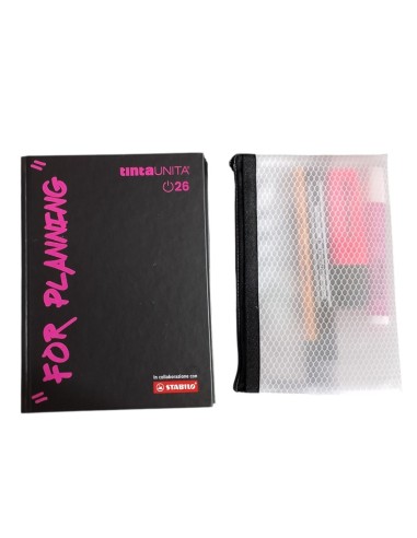 Diario 12 mesi Tinta Unita Stabilo assortito  | Scintu Bazar