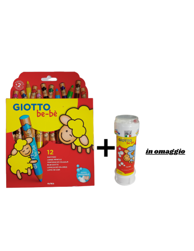Matitoni Giotto Be-bè'  astuccio 12 colori  Fila art F482000  | Scintu