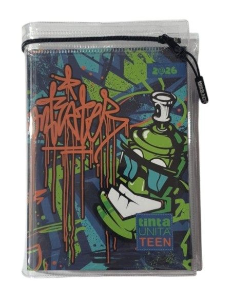 Diario 12 mesi TintaUnita scuola assortito  | Scintu Bazar