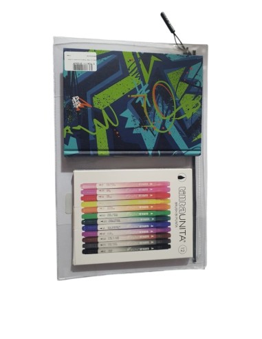 Diario 12 mesi TintaUnita scuola assortito  | Scintu Bazar