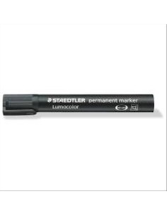 Marcatore Indelebile Staedtler Lumocolor Scalpello Nero  | Scintu Baza