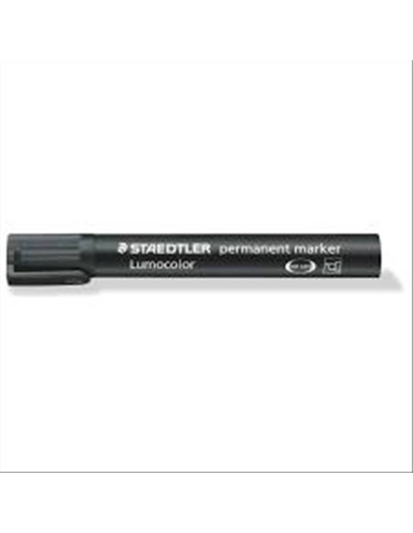 Marcatore Indelebile Staedtler Lumocolor Scalpello Nero  | Scintu Baza