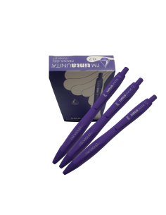 Penna sfera gel a scatto 07 art. 62260 TintaUnita Viola  | Scintu Baza 2