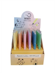 Matita Infinity a scatto fusto colori assortiti art. 81964  Lebez  | S
