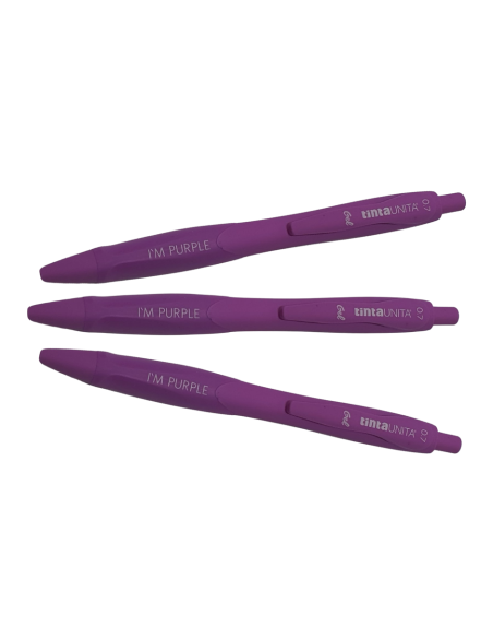 Penna Sfera gel a Scatto 07 mm Art. 62261 TintaUnita Lilla (1 pezzo)