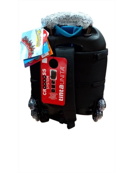 Zaino Trolley  Scuola Dream Cross, Azzurro Sganciabile Nuove ruote Sal