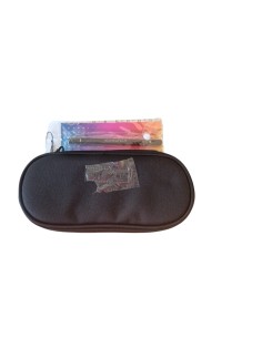 Astuccio Oval cm 23x10x6 con flap interna e matita eterna penna art. 6 2