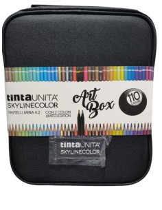 Astuccio corredino TintaUNITA Skylinecolor Art Box 110 Colori  | Scint 2