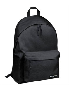 Zaino northpoint nero poliestere extra strong con zip e tasche  | Scin