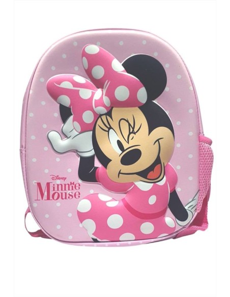 Zaino per Bambini Minnie Rosa 27 x 33 x 10 cm 3D  | Scintu Bazar