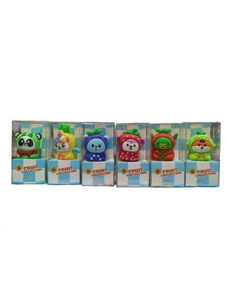 Gomme a forma di animaletti Fruit TintaUnita Zoo assortite  | Scintu B Gomme a forma di animaletti Fruit TintaUnita Zoo assortite  | Scintu B