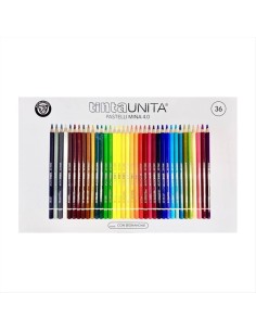 PASTELLI LEGNO  MINA 4MM TINTA UNITA SCATOLA 36 COLORI  ART 41460 POOL