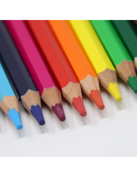 PASTELLI LEGNO  MINA 4MM TINTA UNITA SCATOLA 36 COLORI  ART 41460 POOL