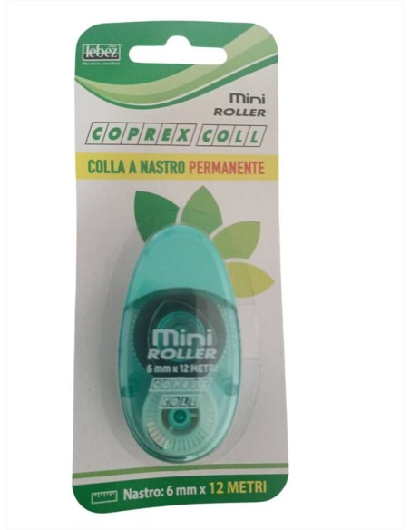 Colla a nastro permanente mm 6 mt 12 art  81570 Lebez  | Scintu Bazar Colla a nastro permanente mm 6 mt 12 art  81570 Lebez  | Scintu Bazar