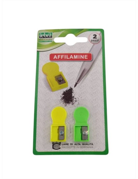 Affilamine foro 2 mm blister  2 pz art 118B Lebez  | Scintu Bazar