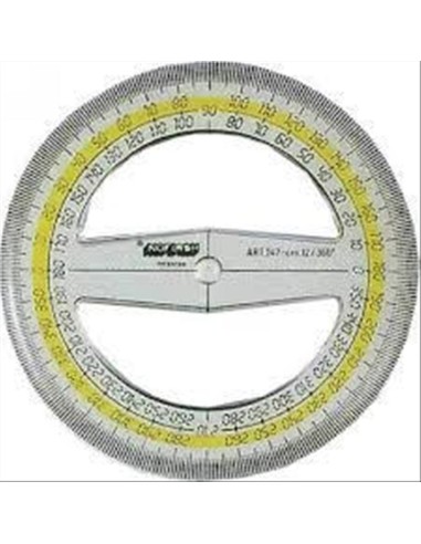 Goniometro 360° cm 12  Lyra Noflash  | Scintu Bazar