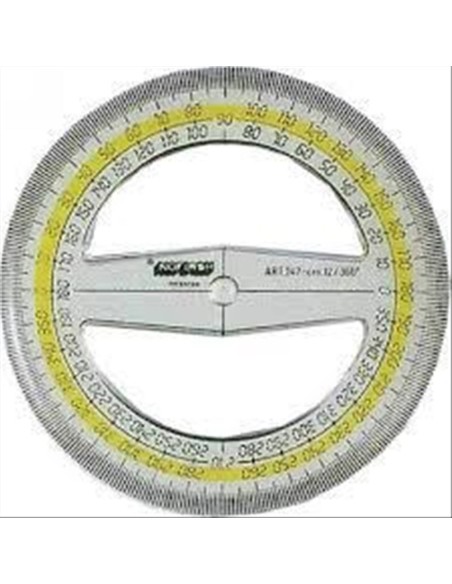 Goniometro 360° cm 12  Lyra Noflash  | Scintu Bazar