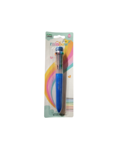 Penna Multicolor10 in 1 Rainbow pen Lebez blister assortito art 68032  2