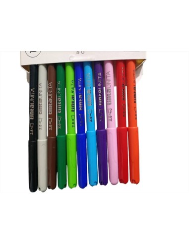 PENNARELLI TINTA UNITA PUNTA 2.8 - 12 COLORI ART 41824  | Scintu Bazar