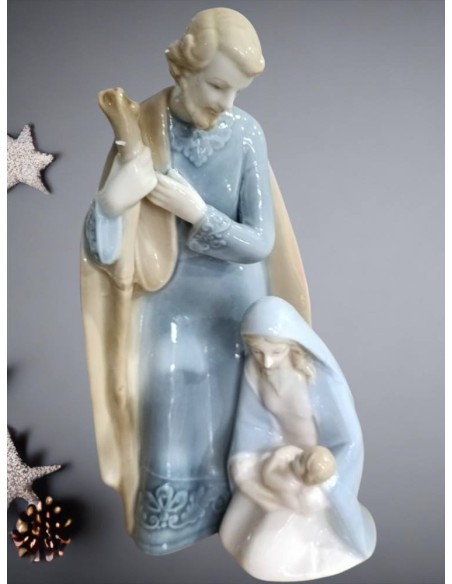 SACRA FAMIGLIA PORCELLANA CM 20  | Scintu Bazar