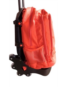 Zaino Trolley Dream  Cross Rosso sganciabile ruote sali scale Art 6187 2