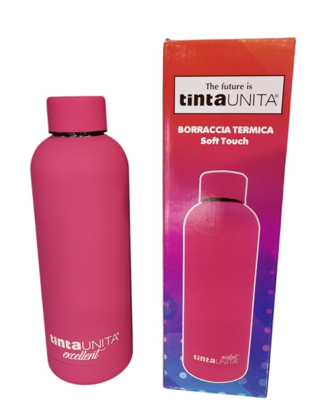 Borraccia Termica acciaio doppia camera 550 ml art. 61927 TintaUnita  